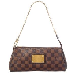 Louis Vuitton Brown Damier Ebene Canvas Eva (Authentic Pre-Loved)